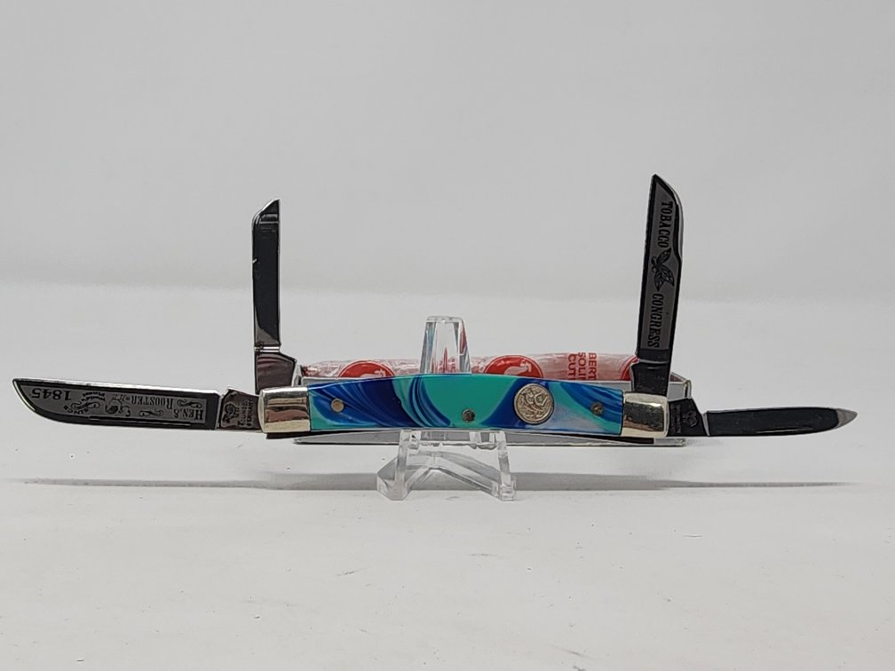 Hen and Rooster 4 Blade Tobacco Congress Knife 