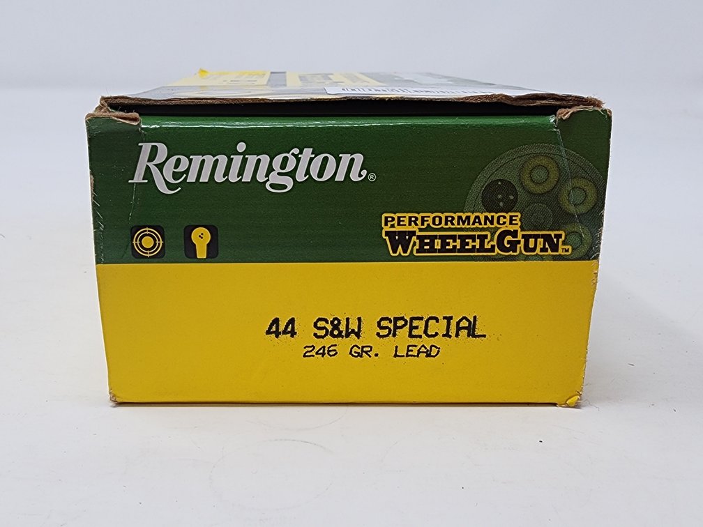 Remington Performance Wheel Gun 44 S&W Special 246 Gr Lead (46) Rounds 
