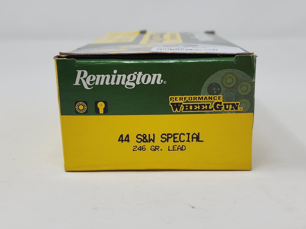 Remington Performance Wheel Gun 44 S&W Special 246 Gr Lead 