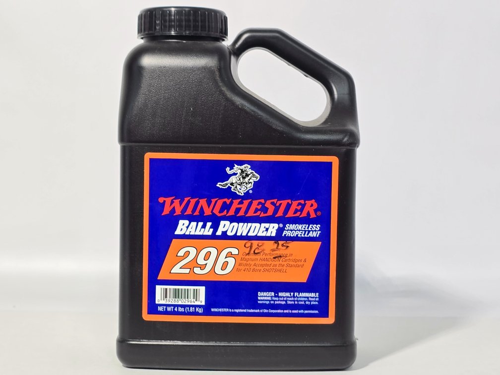 Winchester 296 Smokeless Ball Powder 4lbs Unopened