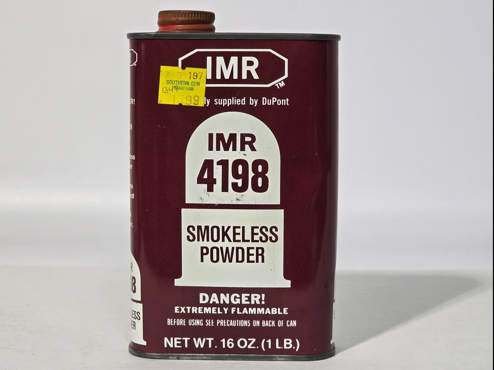 IMR 4198 Smokeless Powder 1lb Unopened
