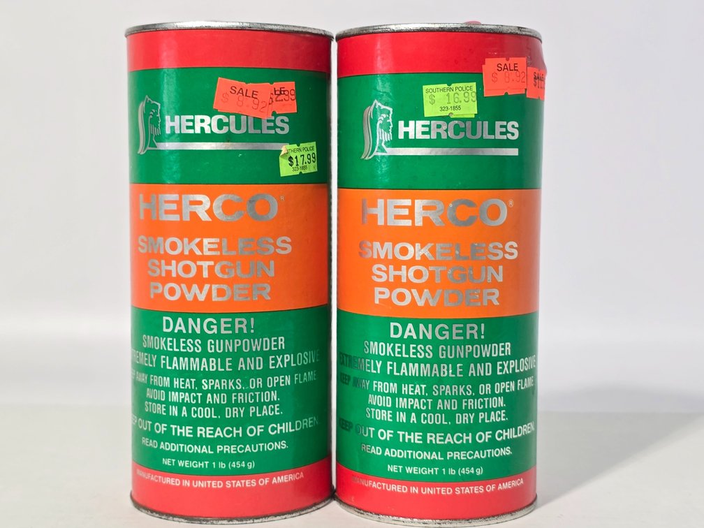 Hercules Herco Smokeless Shotgun Powder 2lbs 