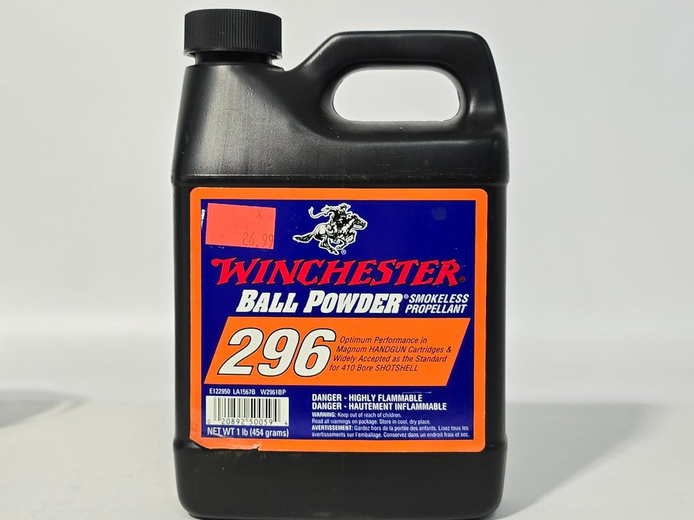 Winchester 296 Ball Powder .75lbs
