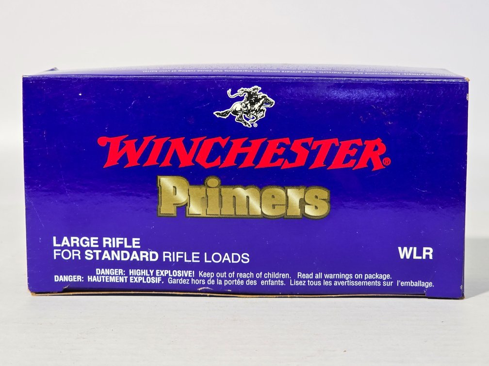 Winchester Standard Large Rifle Primers - 1000 Included