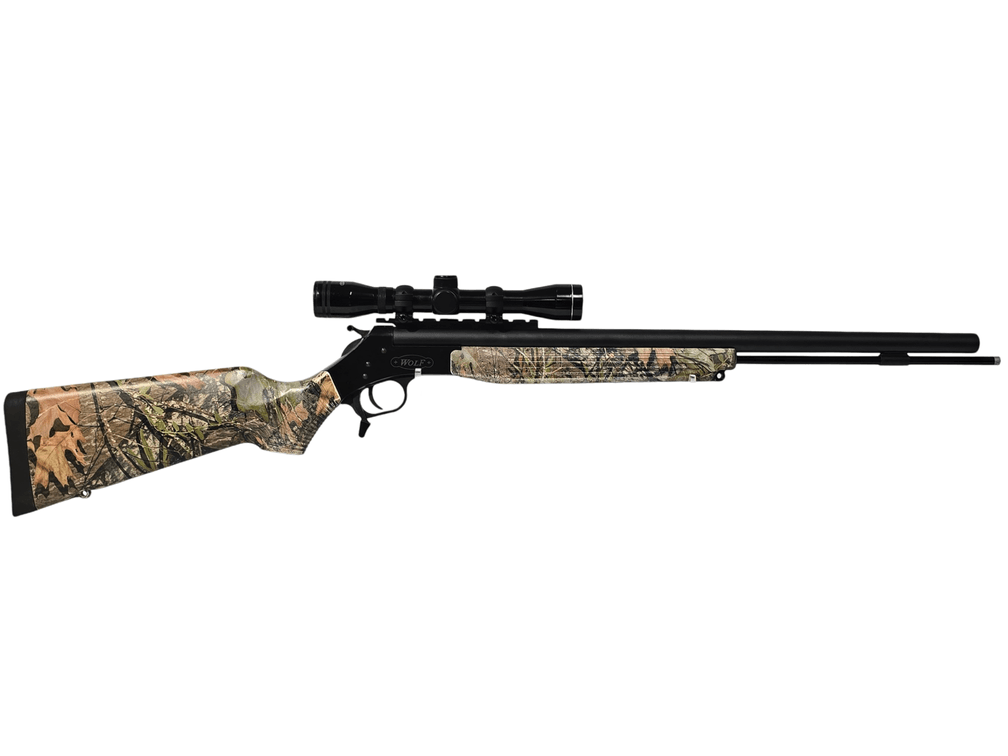CVA Wolf Magnum .50 Cal Muzzleloader - w/ Tasco Pronghorn - No Background Required