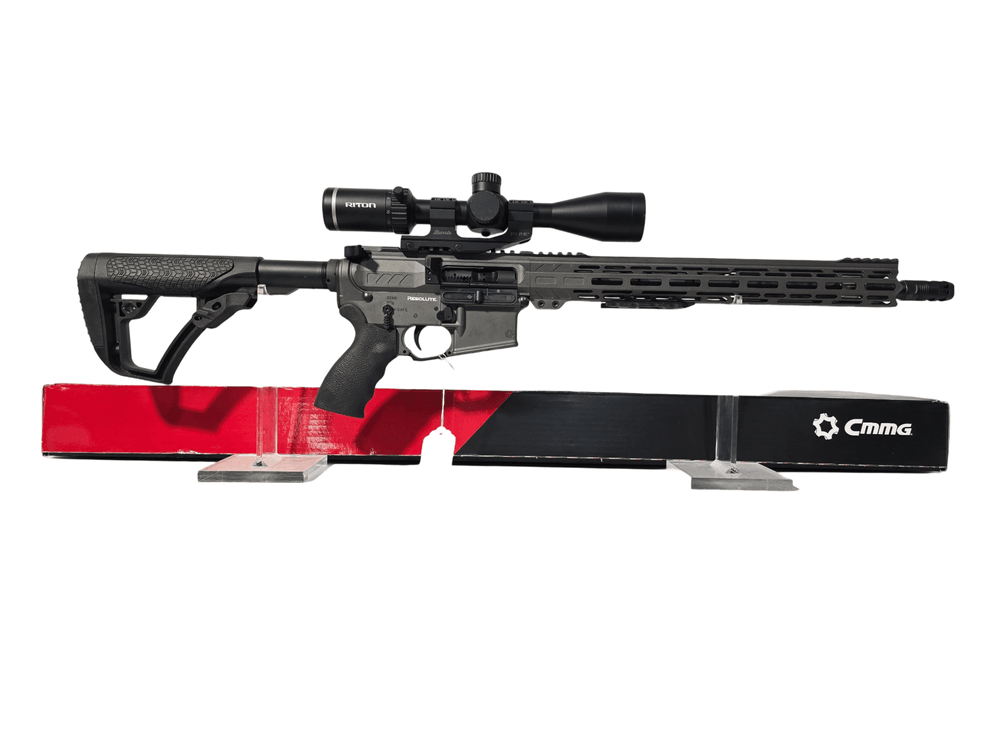 CMMG Resolute MK4 6mm Arc - Riton 4-16 Scope - Burris PEPR Mount - Arca Plate - Daniel Defense Buttstock - (1) Magazine - Serial BOD025848