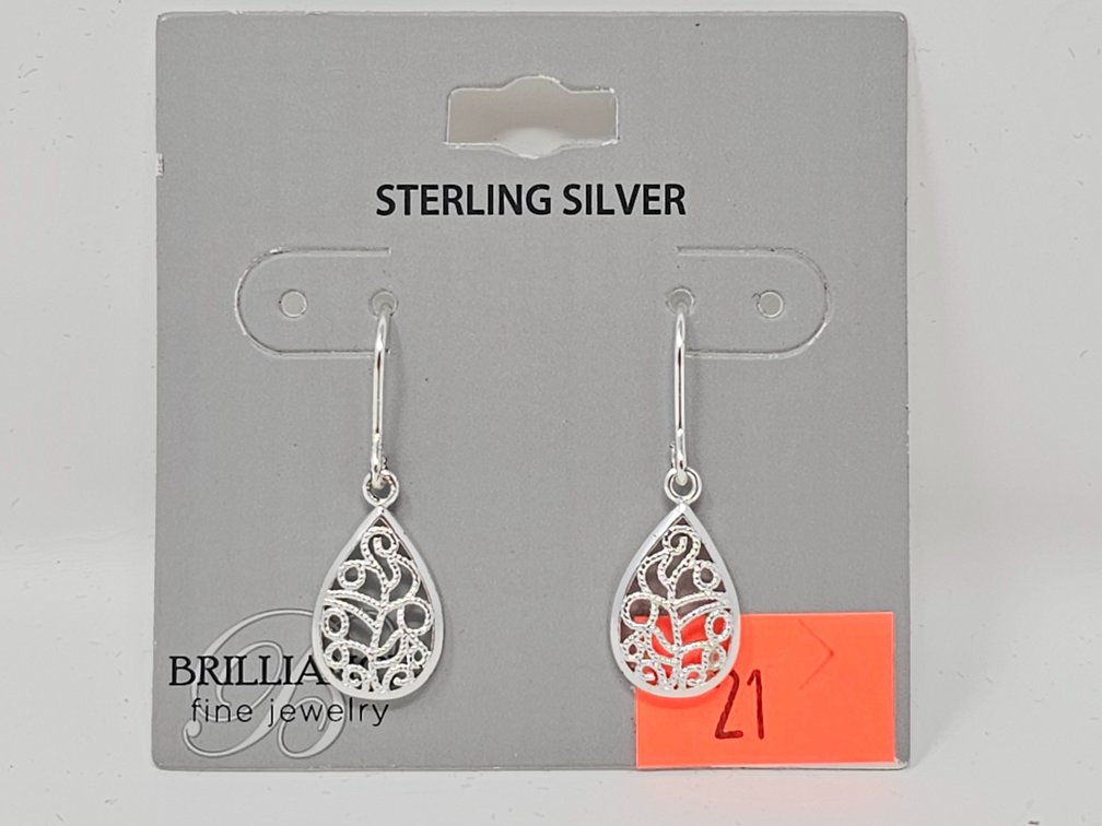 Sterling Silver Earrings - New 