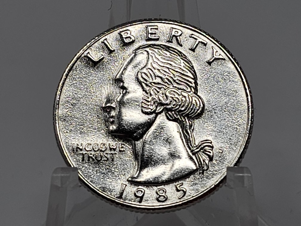Trick Coin - Double Sided 1985 Washington Quarter (Heads)