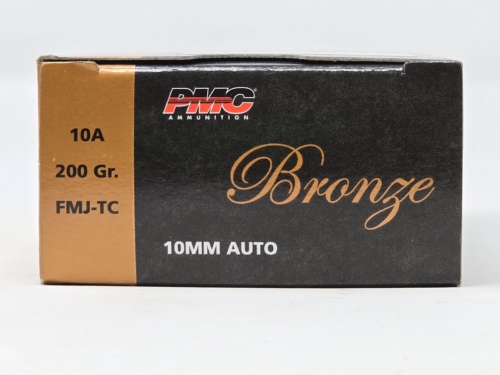 PMC Bronze 10mm Auto 200Gr FMJ - 1 Box of 50