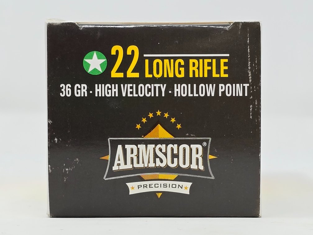 Armscor .22 LR 36Gr HP - 500Rds