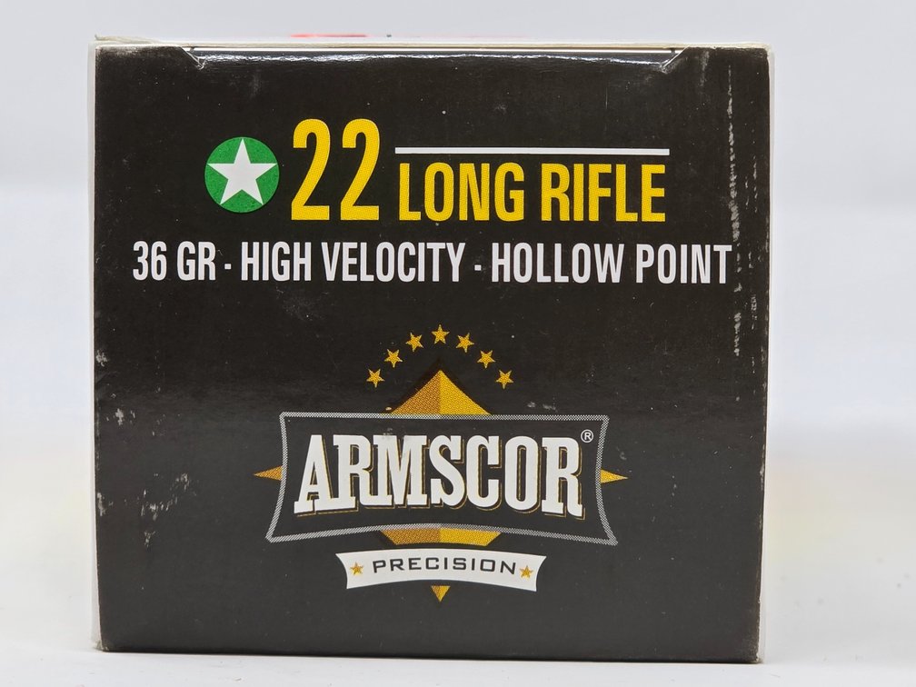 Armscor .22 LR 36Gr HP - 500Rds