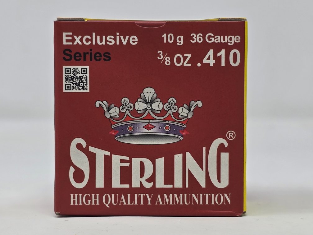 Sterling 410 Ga 2.5" 8 Shot - (1) Boxes of 25