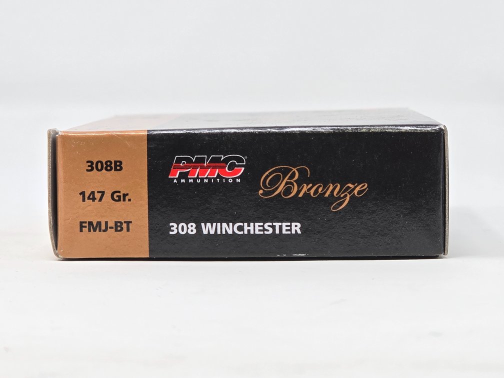 PMC Bronze .308 Win 147 Gr FMJ - (1) Box of 20