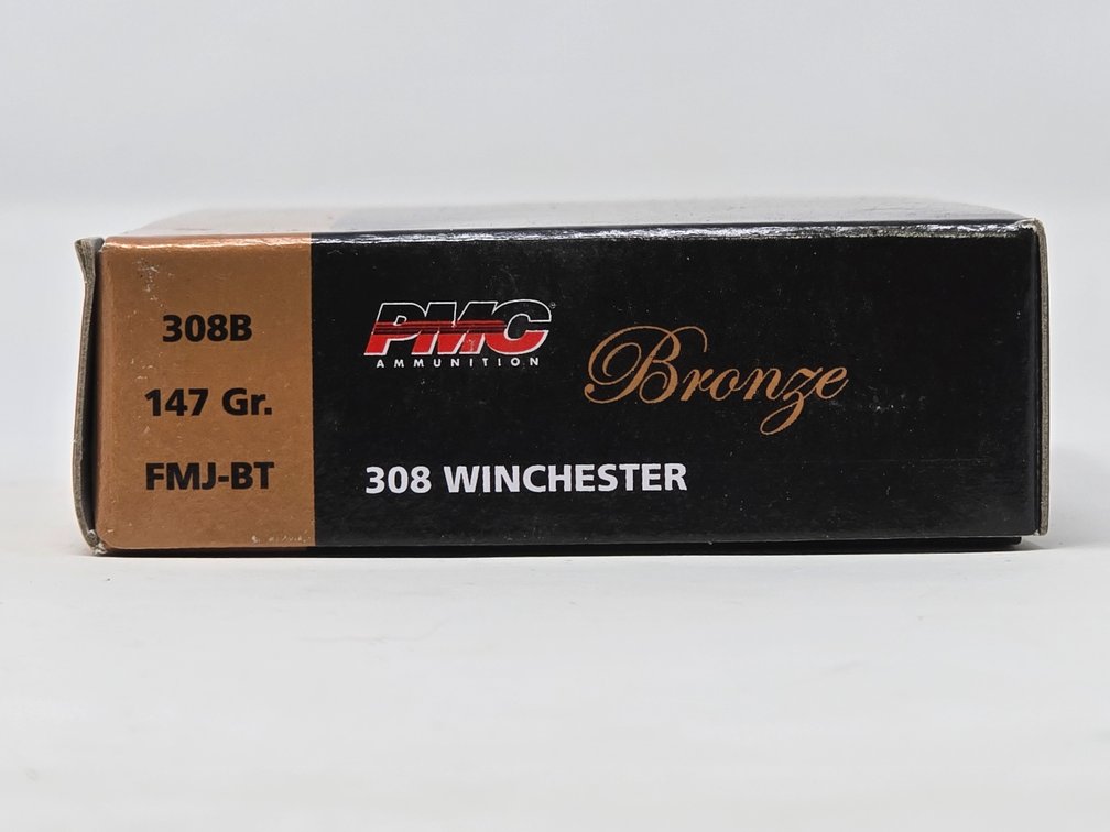 PMC Bronze .308 Win 147 Gr FMJ - (1) Box of 20