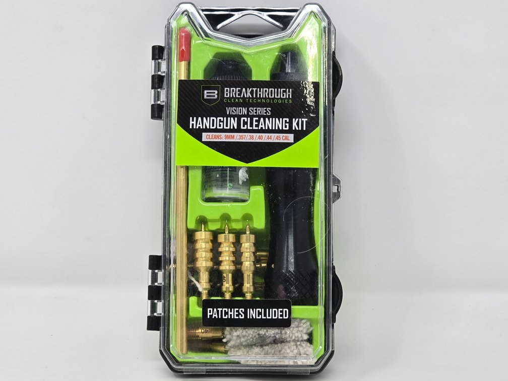 Breakthrough Technologies Handgun Cleaning Kit - 9mm/.357/.38