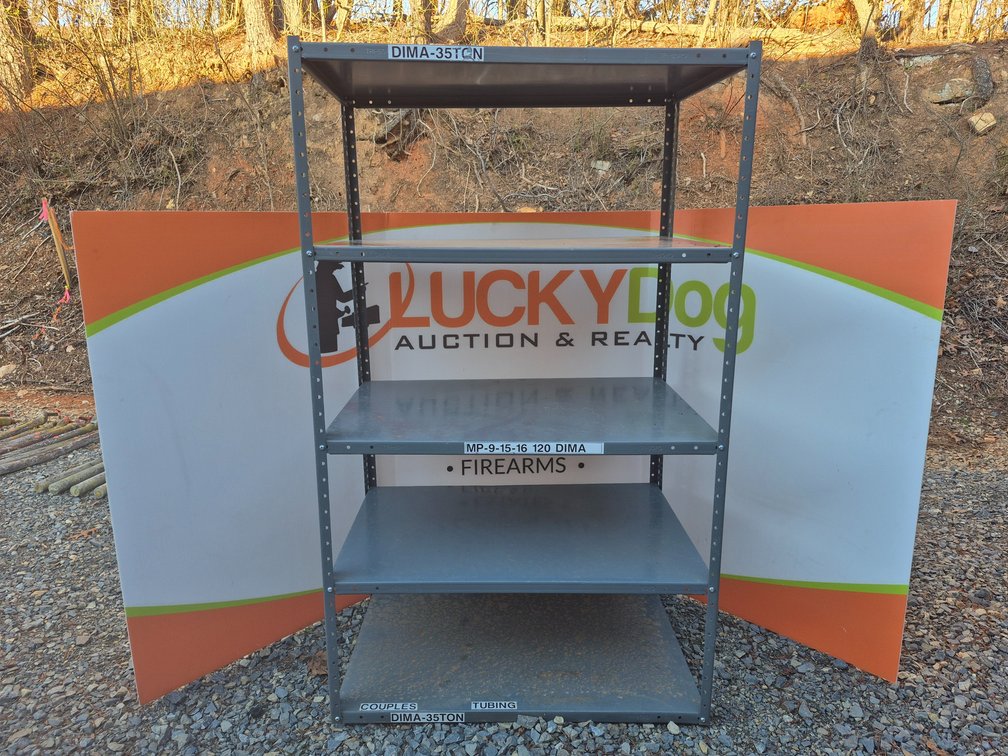 Heavy Duty Metal Shelf 60" Tall × 36" Wide × 24" Deep