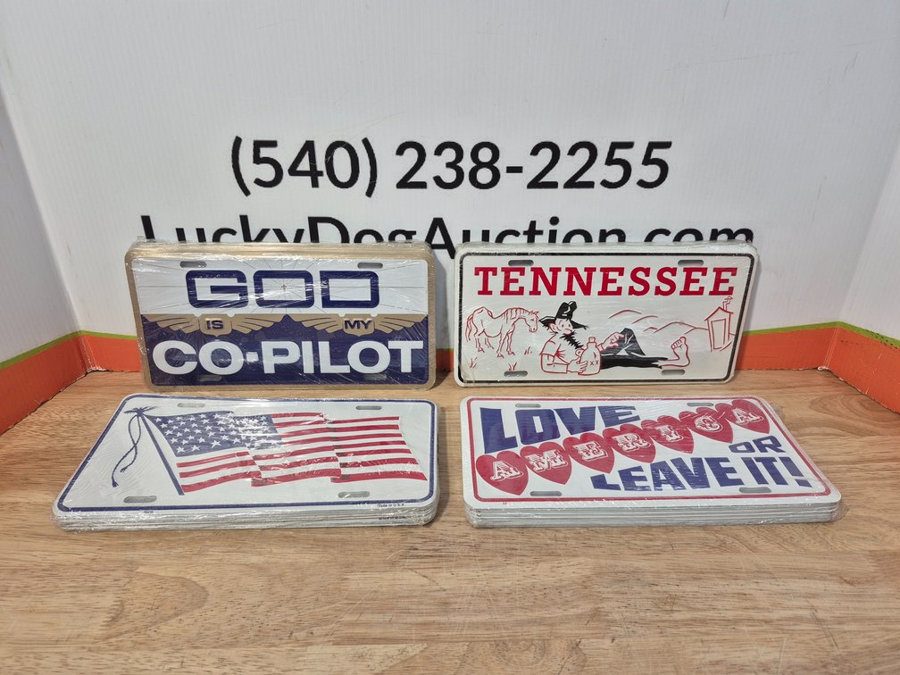 Novelty License Plates (45+/- Included)
