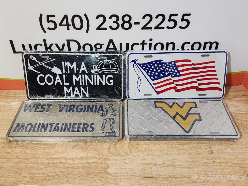 Assorted Novelty License Plates (45)+/- Included 