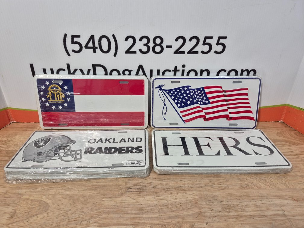 Novelty License Plates (45+/- Included)