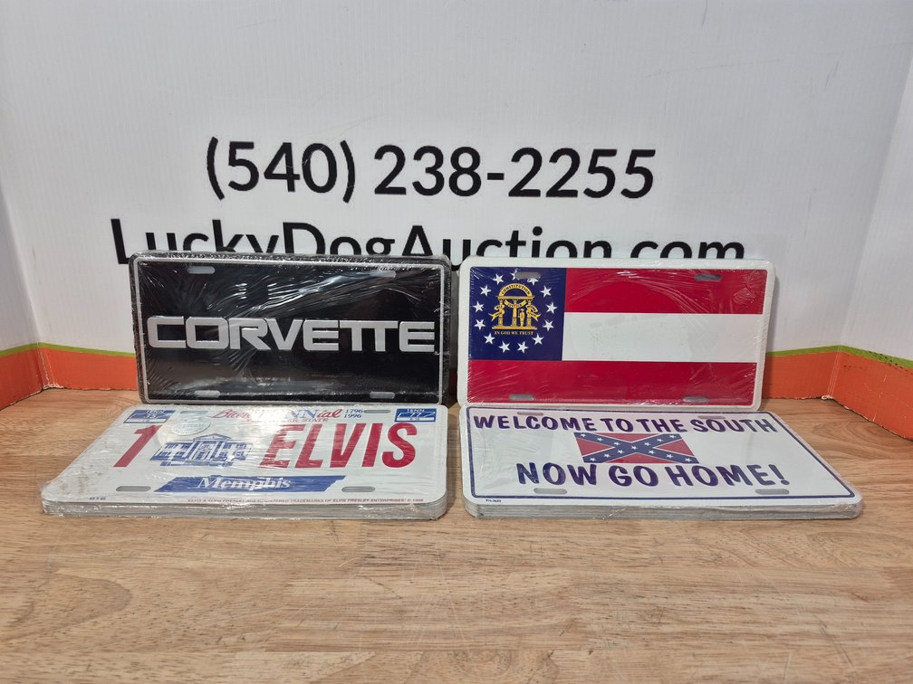 Novelty License Plates (45+/- Included)