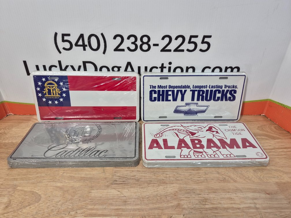 Novelty License Plates (45+/- Included)