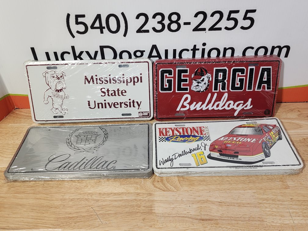 Assorted Novelty License Plates (45)+/- Included 