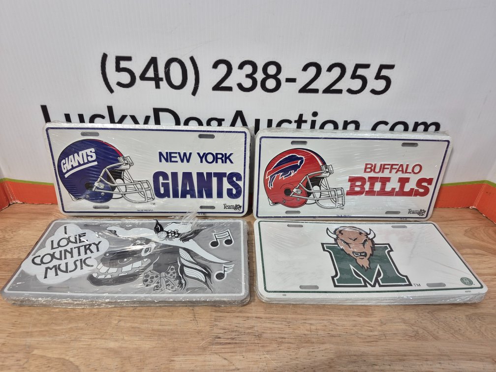 Novelty License Plates (45+/- Included)