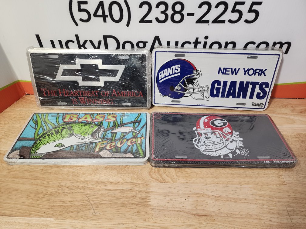 Assorted Novelty License Plates (45)+/- Included 