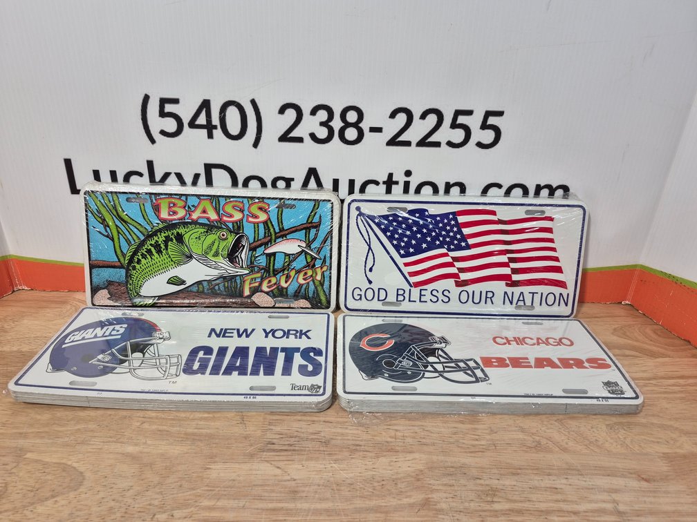 Novelty License Plates (45+/- Included)