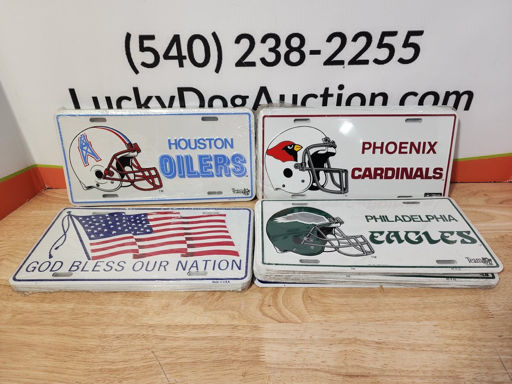 Assorted Novelty License Plates (45)+/- Included 