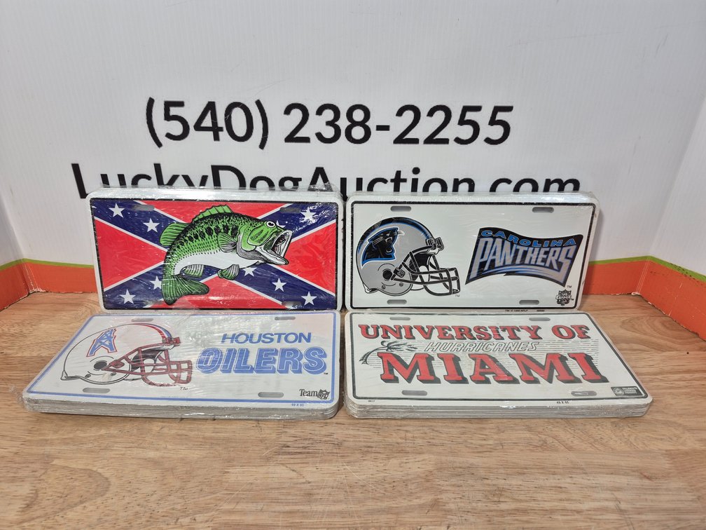 Novelty License Plates (45+/- Included)