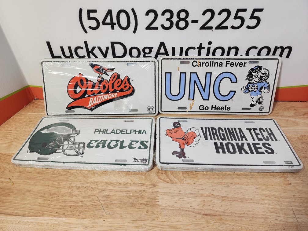 Assorted Novelty License Plates (45)+/- Included 
