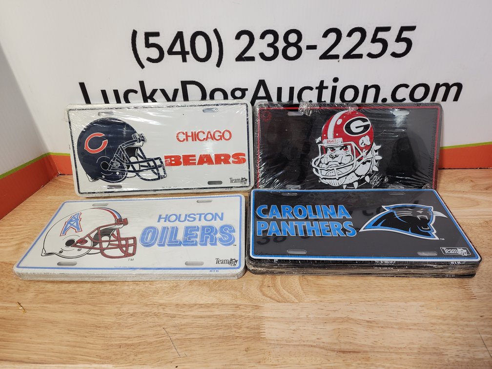 Assorted Novelty License Plates (45)+/- Included 
