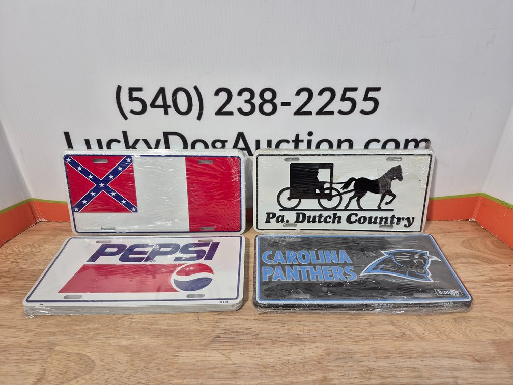 Novelty License Plates (45+/- Included)