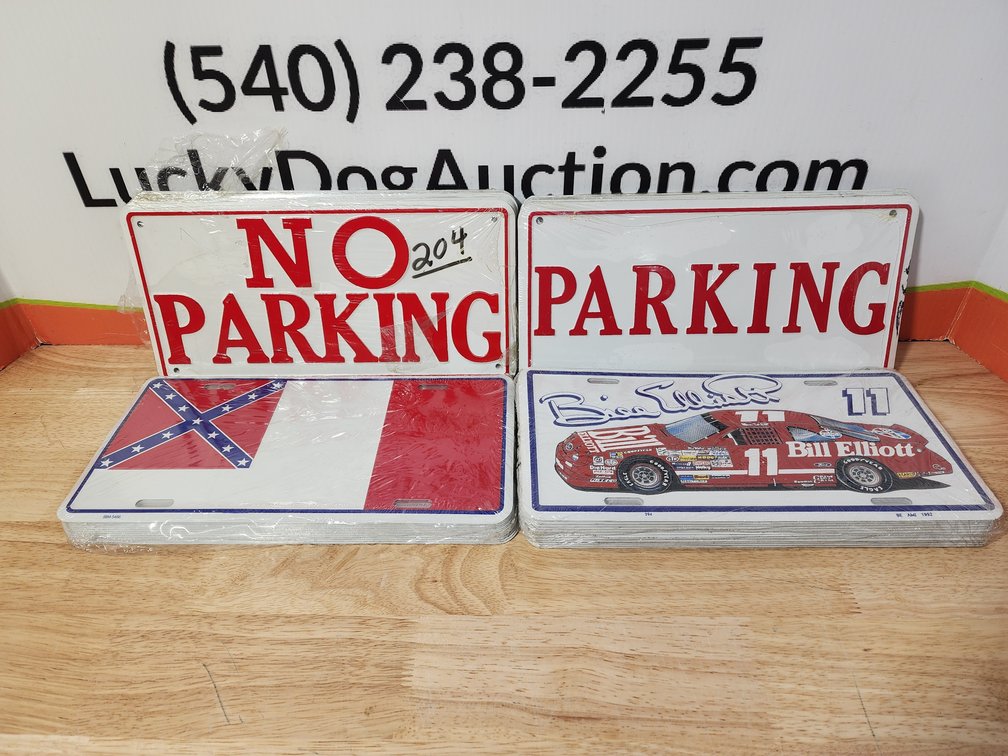 Assorted Novelty License Plates (45)+/- Included 