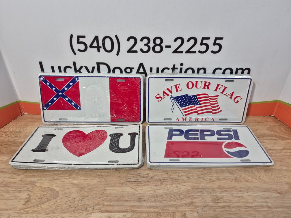 Novelty License Plates (45+/- Included)