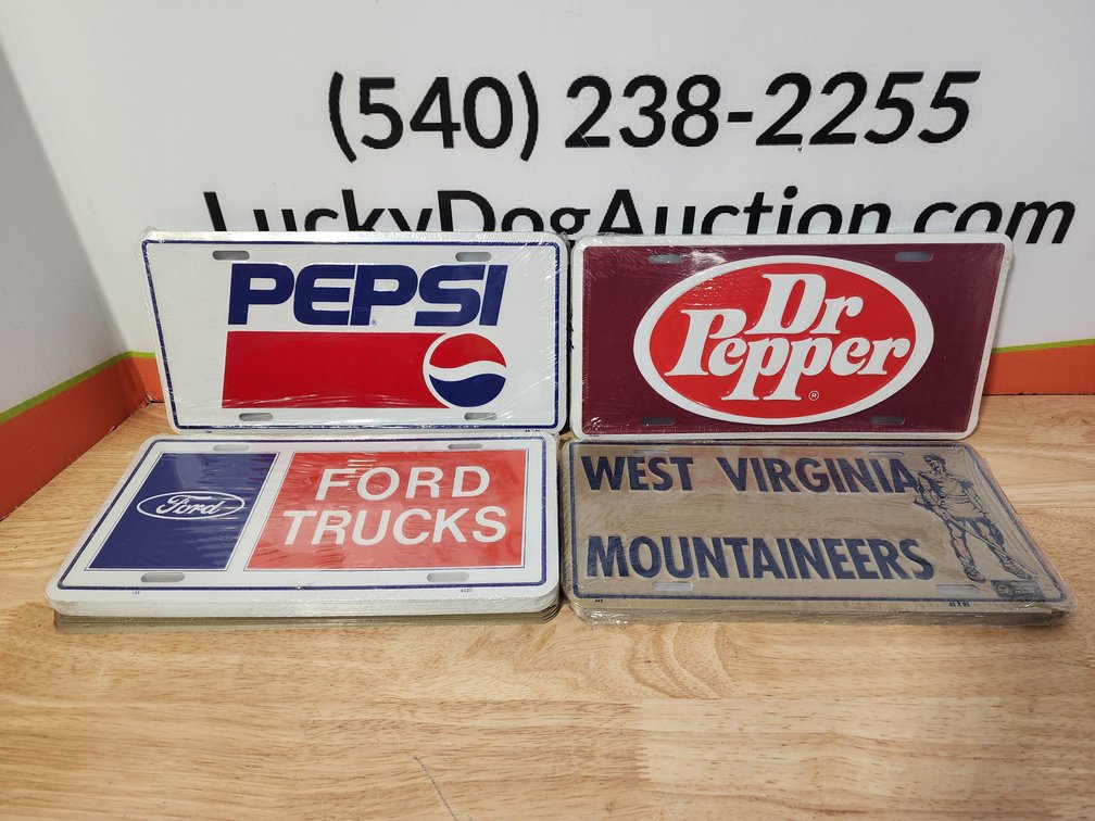 Assorted Novelty License Plates (45)+/- Included 