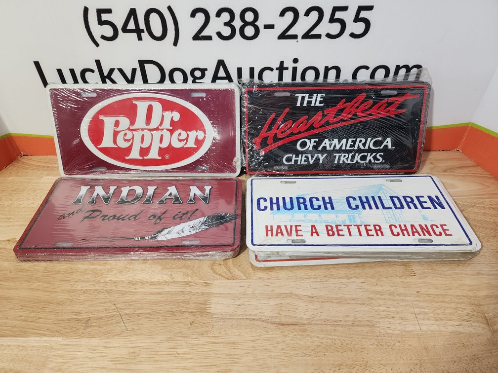 Assorted Novelty License Plates (45)+/- Included 