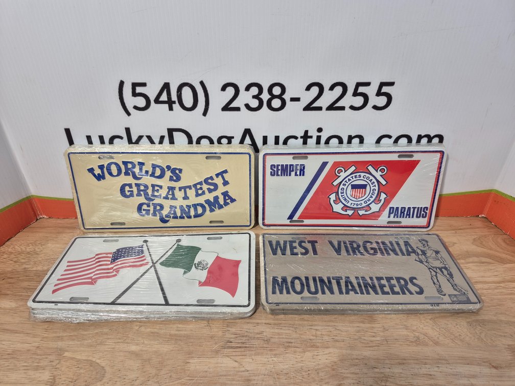 Novelty License Plates (45+/- Included)