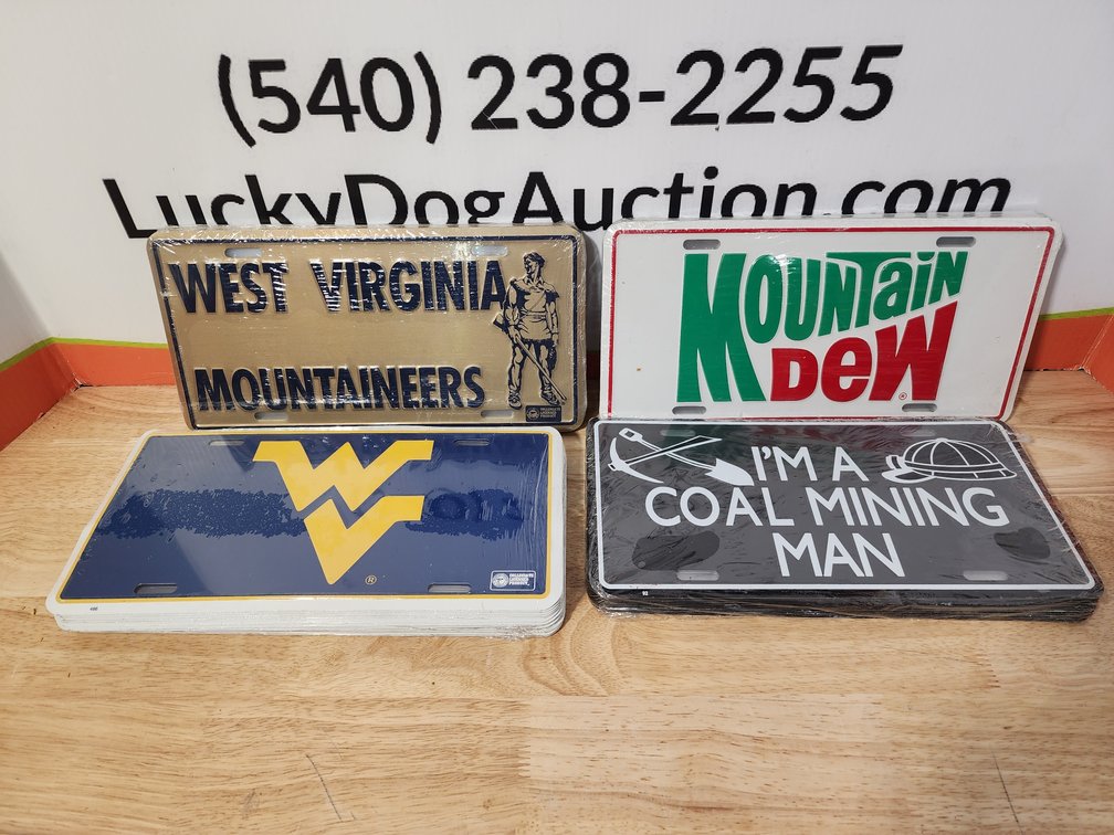Assorted Novelty License Plates (45)+/- Included 