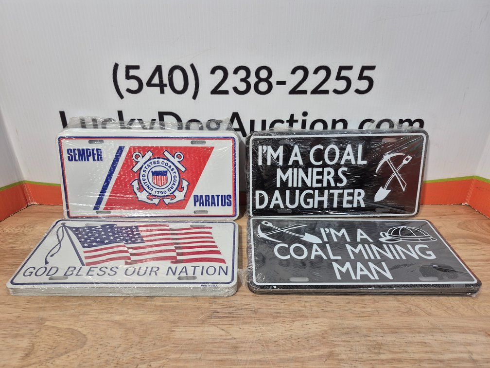 Novelty License Plates (45+/- Included)
