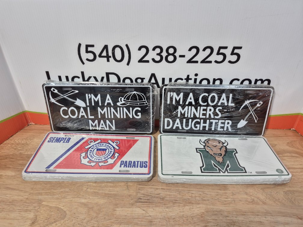 Novelty License Plates (45+/- Included)