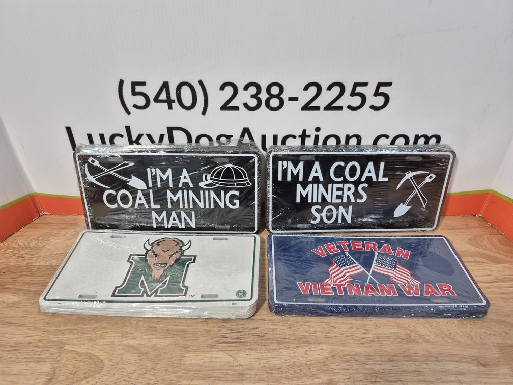 Novelty License Plates (45+/- Included)
