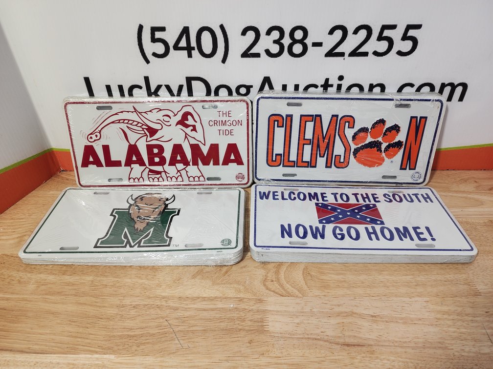 Assorted Novelty License Plates (45)+/- Included 
