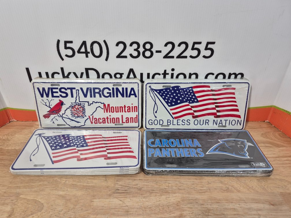 Novelty License Plates (45+/- Included)