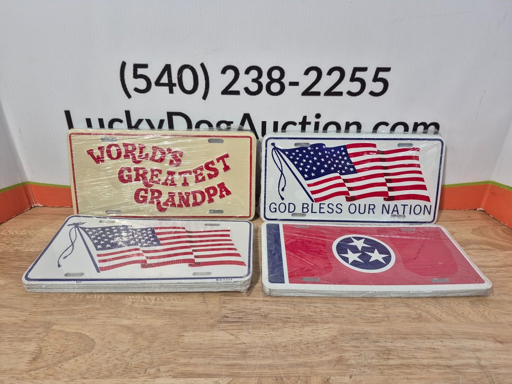 Novelty License Plates (45+/- Included)
