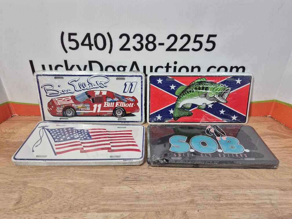 Novelty License Plates (45+/- Included)