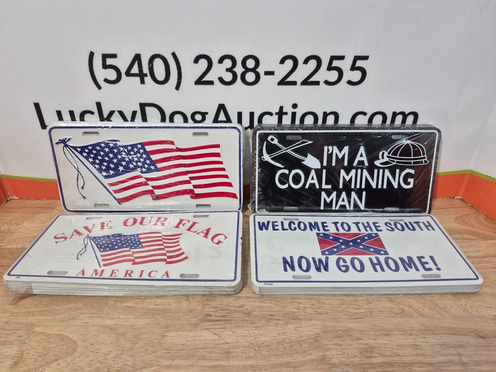 Novelty License Plates (45+/- Included)