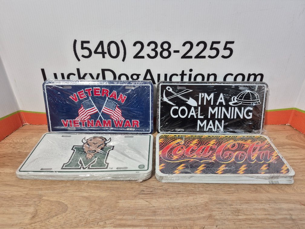 Novelty License Plates (45+/- Included)