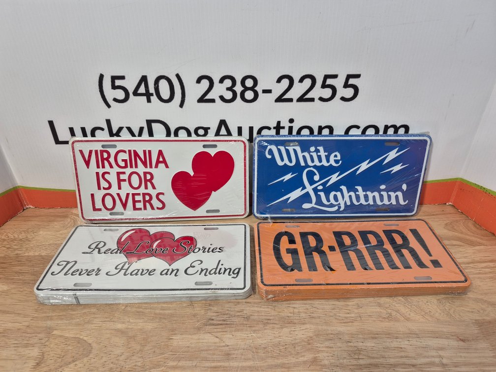 Novelty License Plates (45+/- Included)